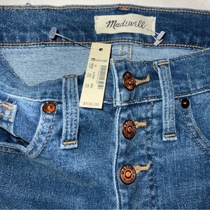 NEW Madewell 10” High Rise skinny Blue Jeans